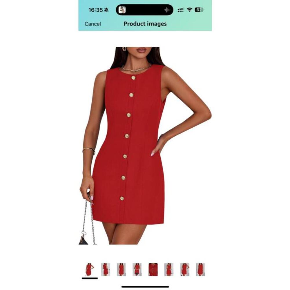 Elegant Red Maxi Dress